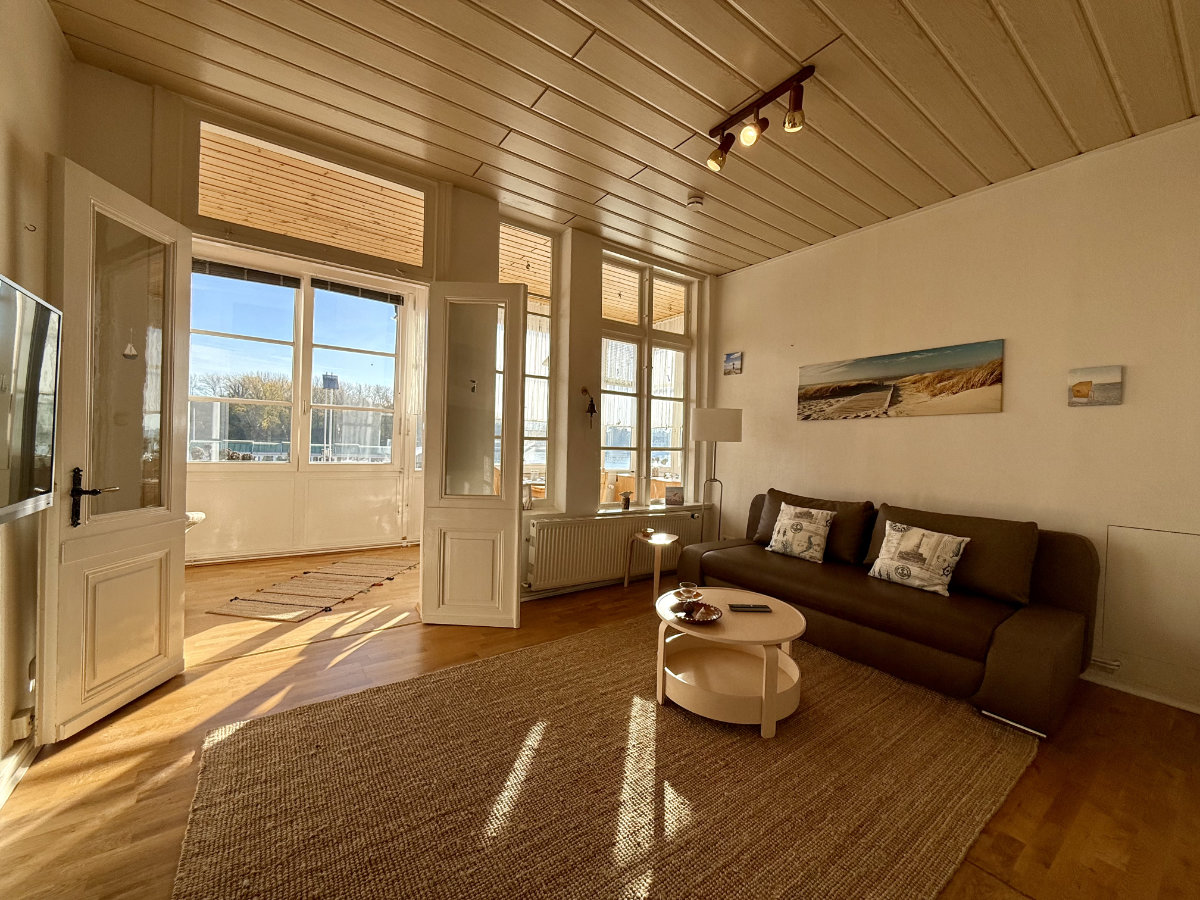 Ferienwohnung Traveperle I mit Wasserblick in Travemünde